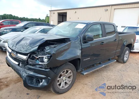 2018 Chevrolet Colorado Lt из США, поврежденный, VIN 1GCGSCEN0J1137109